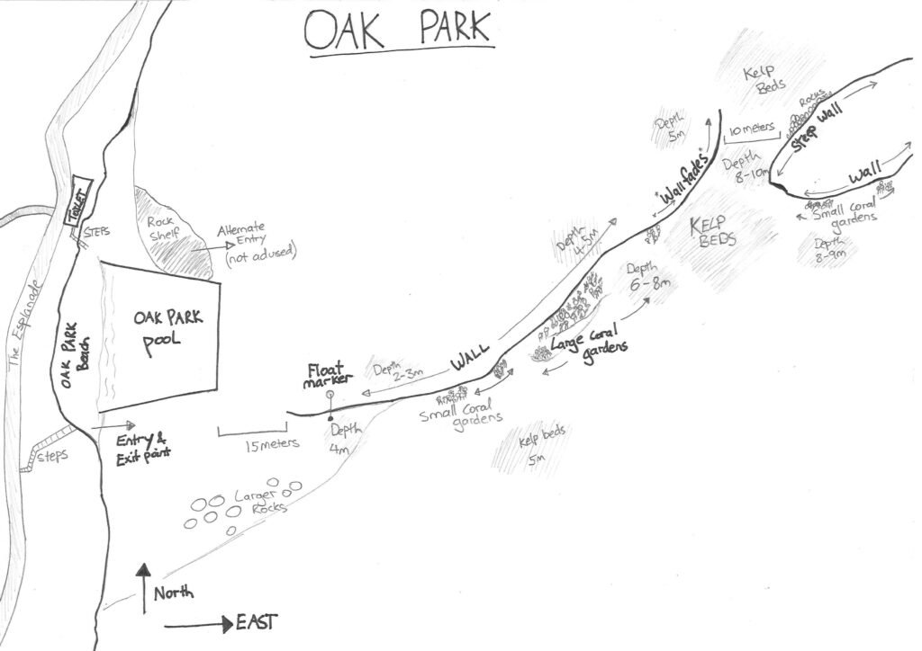 scuba diving map