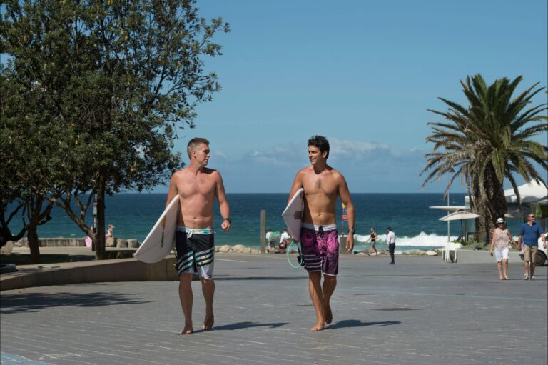 Surfing at North Cronulla Beach