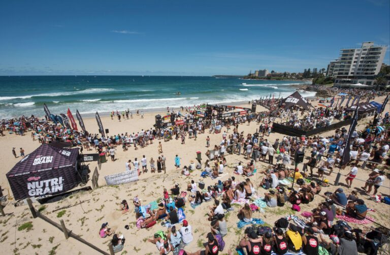 Major events at North Cronulla Beach