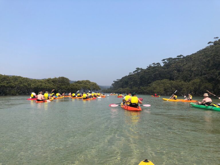 Kayaking at Bundeena