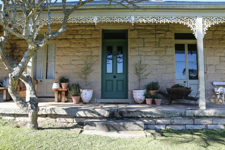 Sompson Cottage front door