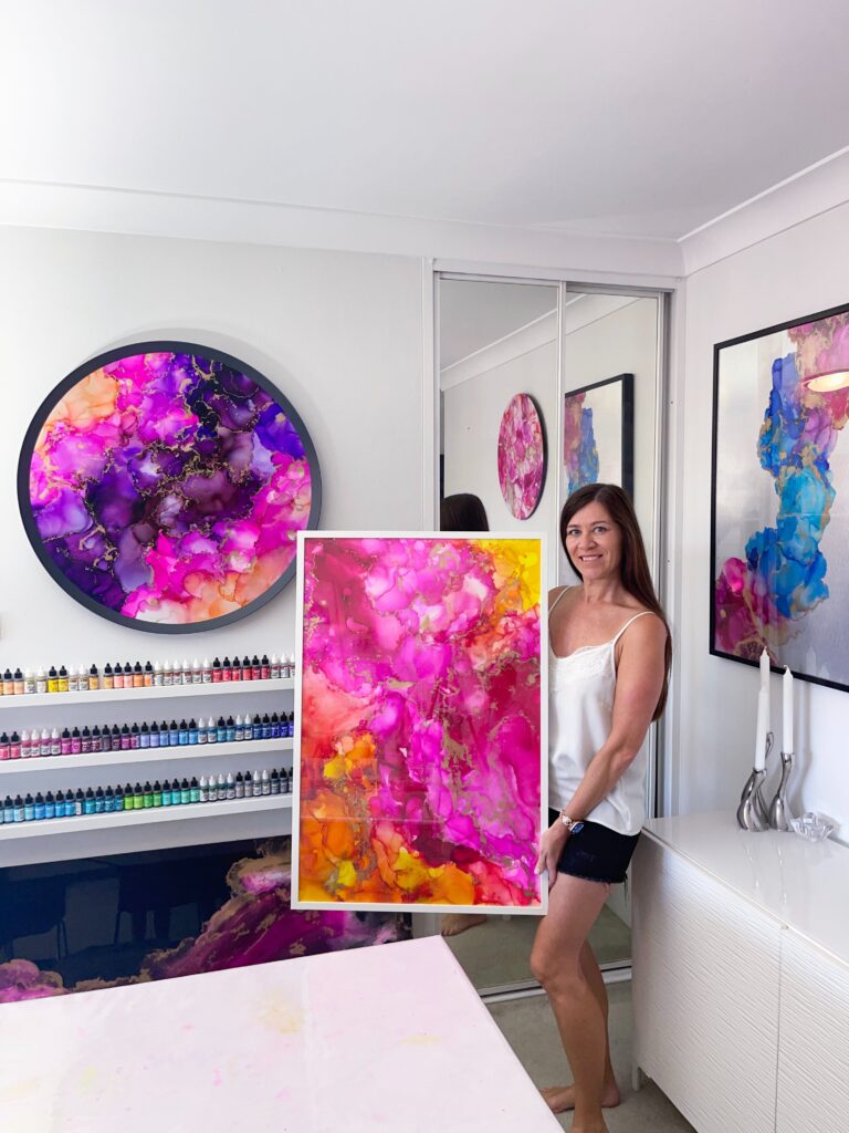Pink art