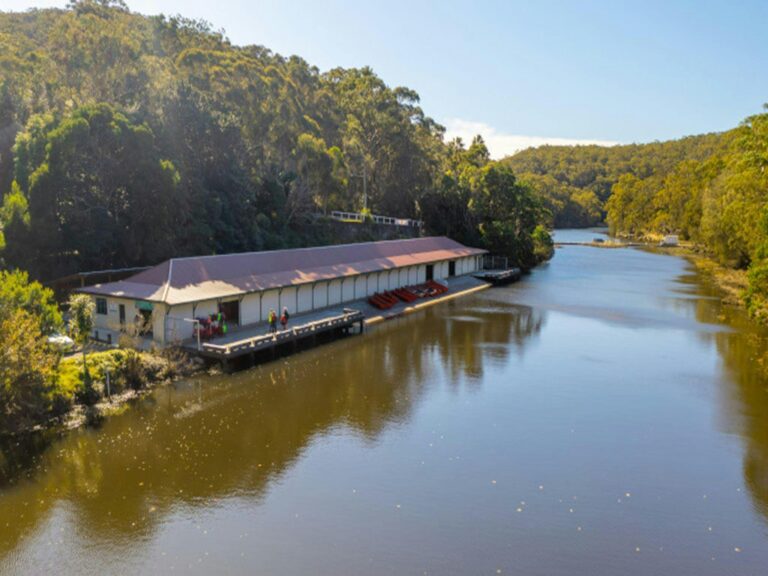 Audley Boatshed Royal National Park. Photo: Andrew Elliot © DPE