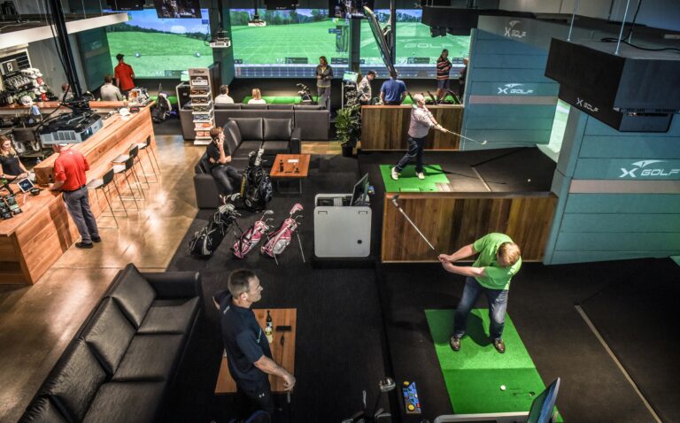 Bird eye view X-Golf