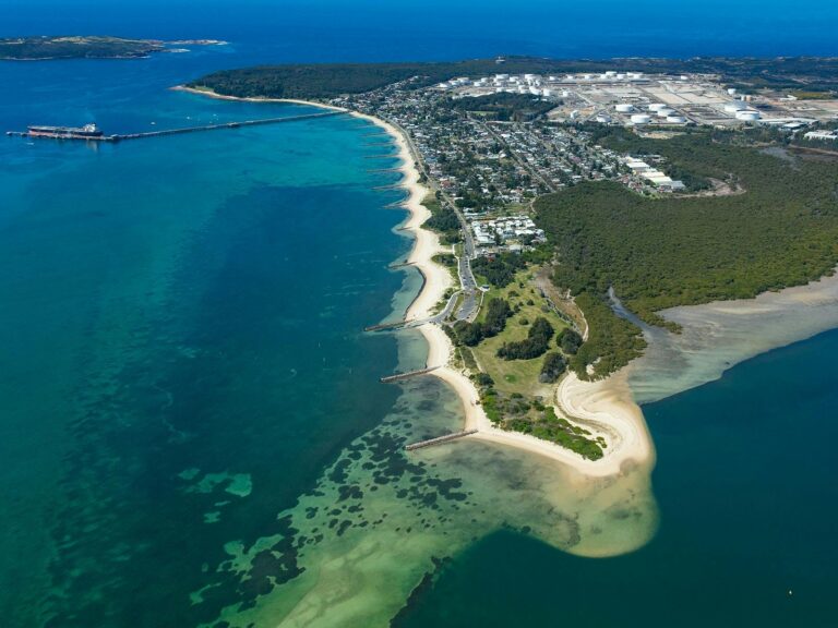 Silver Beach Aerial Photo