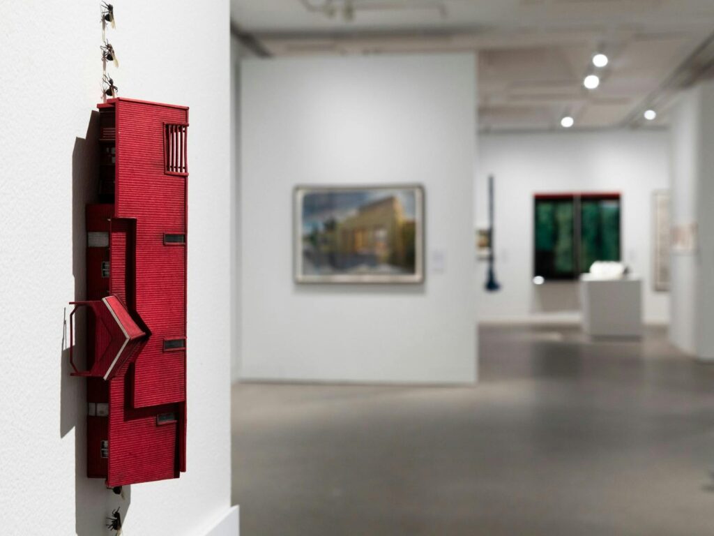 Installation view of Hazelhurst Art on Paper Award 2023.