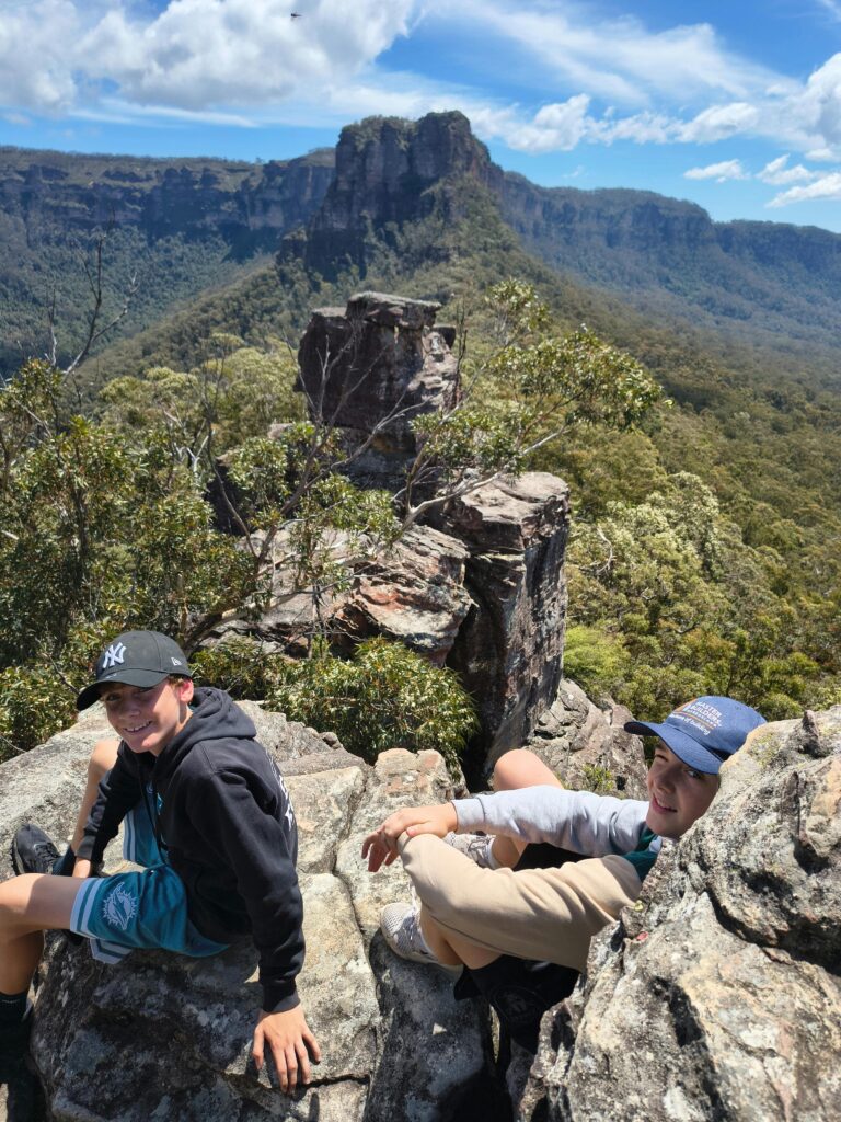 top of Ruined Castle in the Blue Mountains west of Sydney
