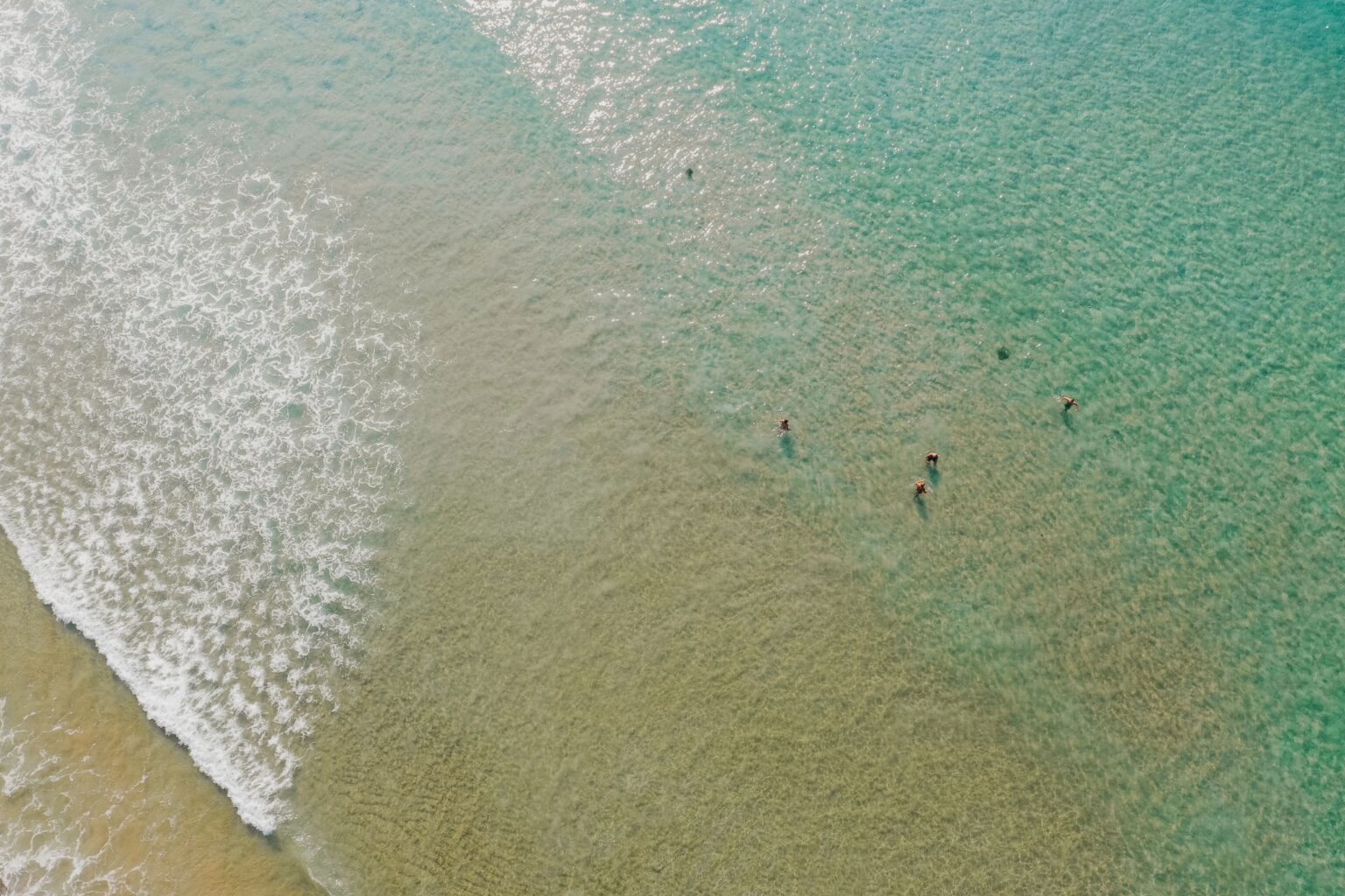 Looking down on Cronulla Beach