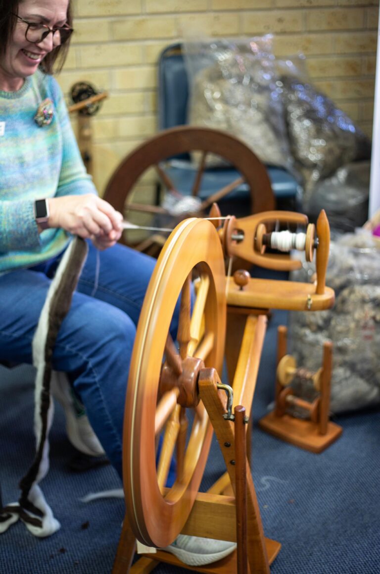 Spinning demonstration
