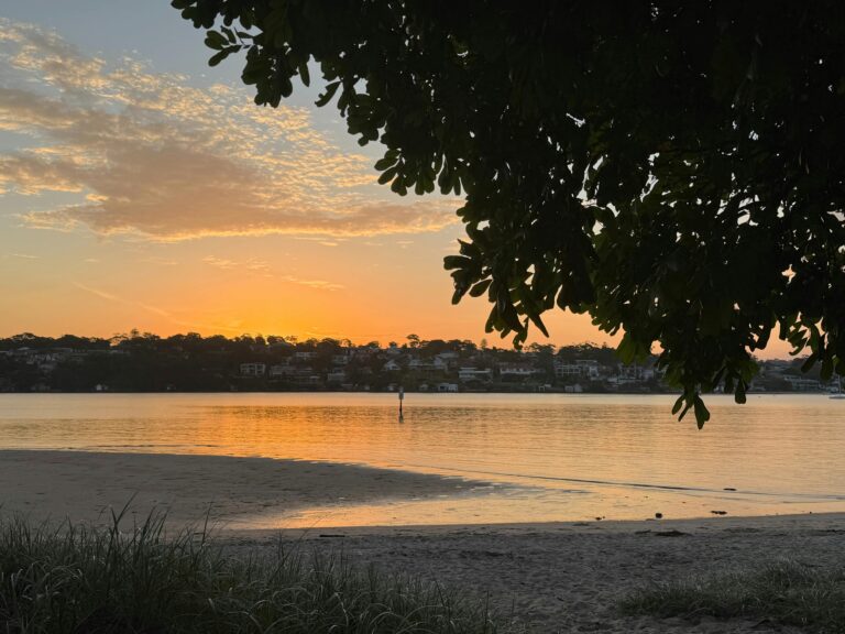 Darook Park at sunset
