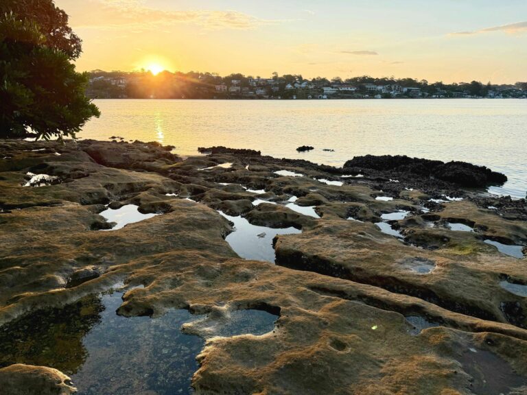 Darook Park at sunset