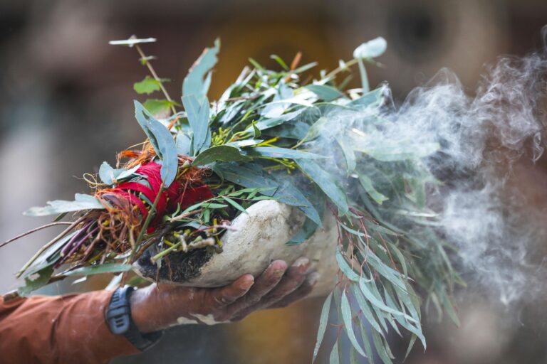 Smoking Ceremony at NAIDOC