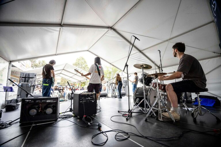 live music at Engadine Street Festival