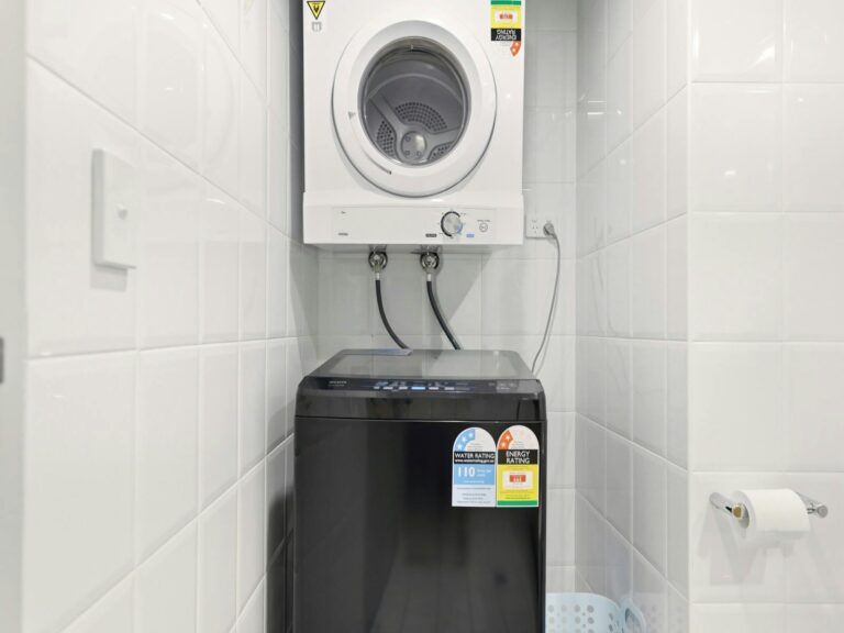 Laundry area with washer and dryer