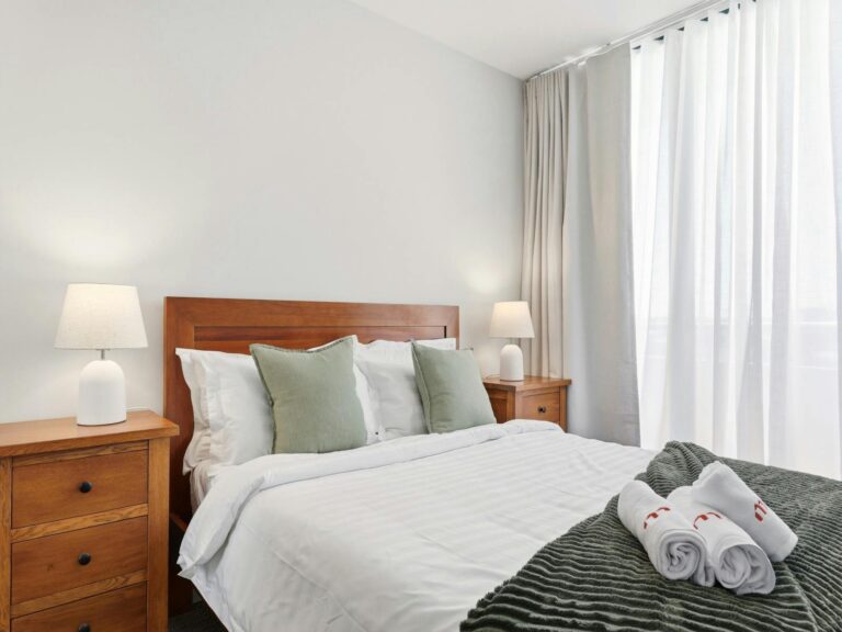 Bedroom with natural light