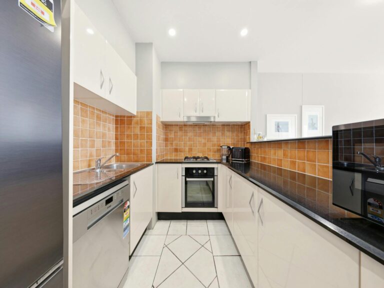 Fully equipped modern kitchen