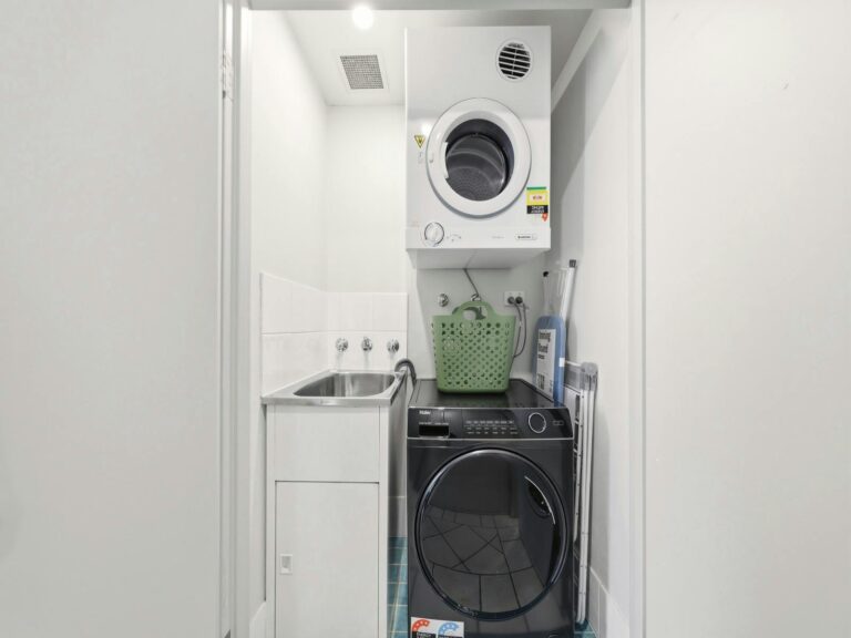 Laundry area with washer and dryer