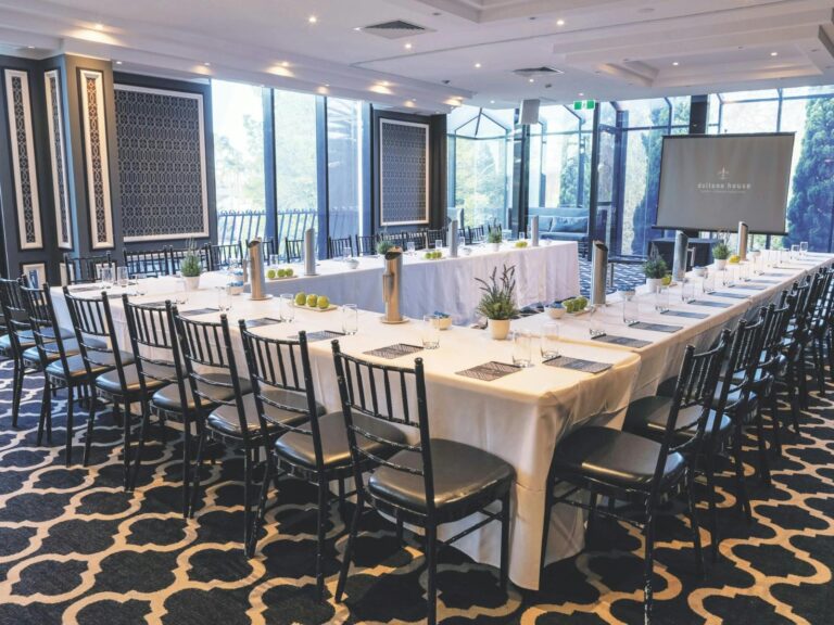 A spacious, pillar-free venue at Doltone House Sylvania Waters